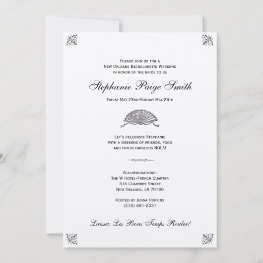 vrijgezellenfeest uitnodiging (Achterkant)