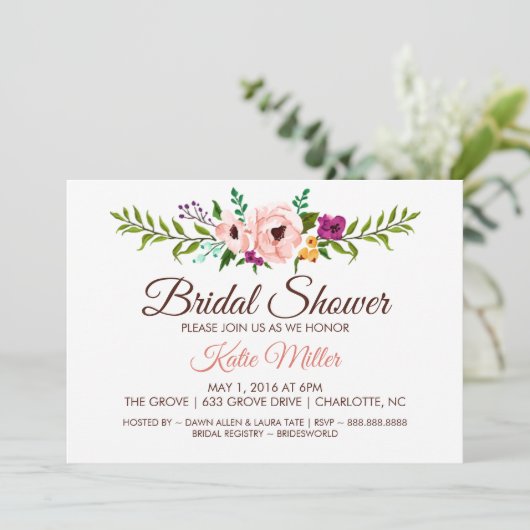 vrijgezellenfeest Uitnodiging - Bloedkroon III (Staand voorkant)