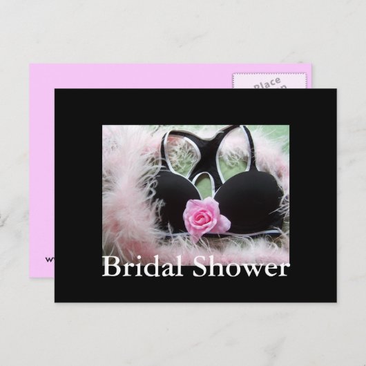 Vrijgezellenfeest Uitnodiging Briefkaart (Voorkant / Achterkant)