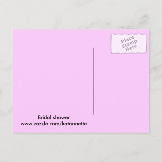 Vrijgezellenfeest Uitnodiging Briefkaart (Achterkant)