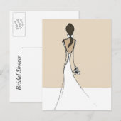 Vrijgezellenfeest Uitnodiging Briefkaart (Voorkant / Achterkant)