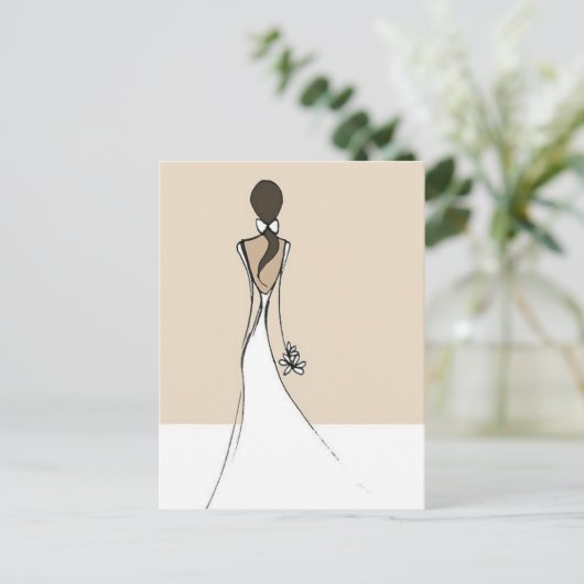 Vrijgezellenfeest Uitnodiging Briefkaart (Staand voorkant)