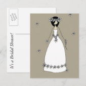 Vrijgezellenfeest Uitnodiging Briefkaart (Voorkant / Achterkant)