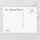 Vrijgezellenfeest Uitnodiging Briefkaart (Achterkant)