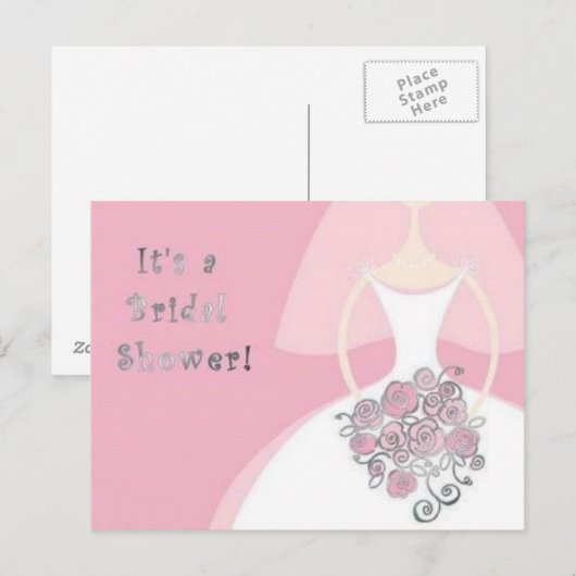 Vrijgezellenfeest Uitnodiging Briefkaart (Voorkant / Achterkant)