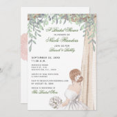 Vrijgezellenfeest - Uitnodiging voor een scherpe d (Voorkant / Achterkant)