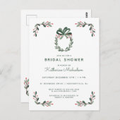 VRIJGEZELLENFEEST | Uitnodiging voor kerstfeestdag (Voorkant / Achterkant)