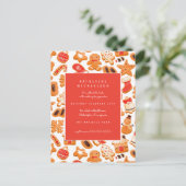 VRIJGEZELLENFEEST | uitnodiging voor koekjeskoekje (Staand voorkant)