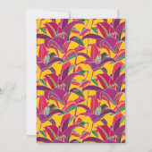 VRIJGEZELLENFEEST | Uitnodiging voor Paarse tijger (Achterkant)