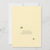 VRIJGEZELLENFEEST UITNODIGT :: tuin thema 1 Kaart (Achterkant)