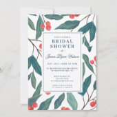 Vrijgezellenfeest | Vakantie Holly & Berries Kaart (Voorkant)