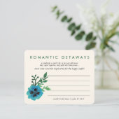 Vrijgezellenfeest vakantie ideeën Kaart | blauwe b (Staand voorkant)