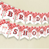 Vrijgezellenfeest Valentijn Harten Proost op Liefd Vlaggetjes