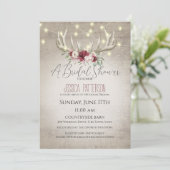 Vrijgezellenfeest van Antlers en lammeren Kaart (Staand voorkant)