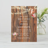 Vrijgezellenfeest van Barn Wood Lights Boots Horse Kaart (Staand voorkant)