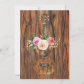 Vrijgezellenfeest van Barn Wood Lights Boots Horse Kaart (Achterkant)