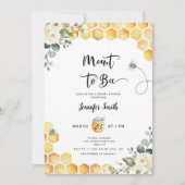 Vrijgezellenfeest van bijen kaart (Voorkant)