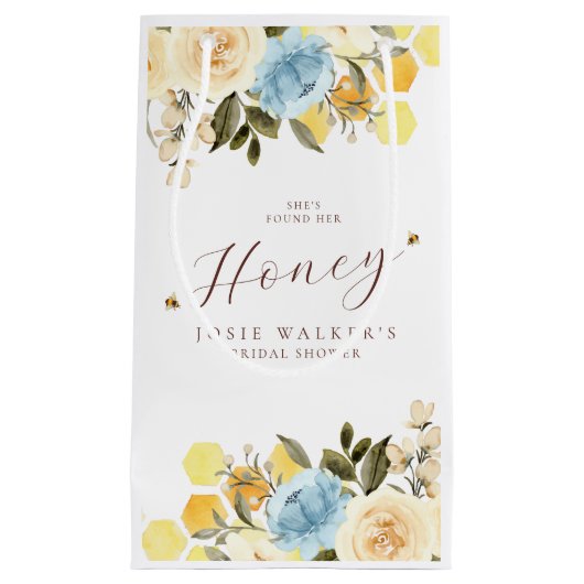 Vrijgezellenfeest van bijen klein cadeauzakje (Voorkant)