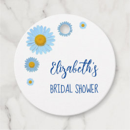 Vrijgezellenfeest van Blue Daisies Floral Bedankjes Labels