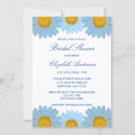 Vrijgezellenfeest van Blue Daisies Floral Kaart