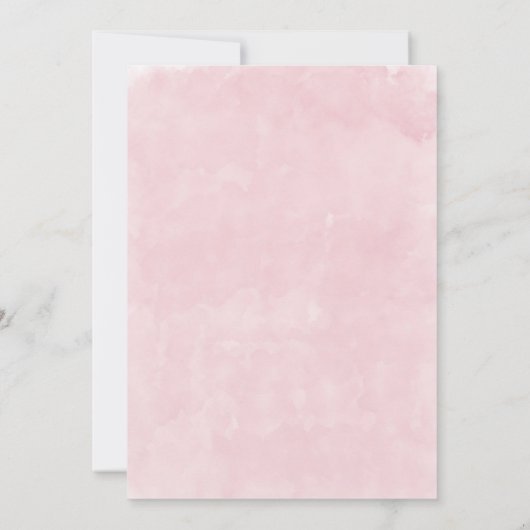 Vrijgezellenfeest van Boho Antler en Pink Peonies Kaart (Achterkant)