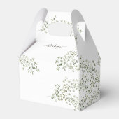 Vrijgezellenfeest van botanische olie bedankdoosjes (Achterkant)