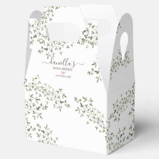 Vrijgezellenfeest van botanische olie bedankdoosjes (Geopend)