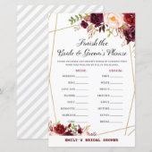 Vrijgezellenfeest van Bourgogne (Voorkant / Achterkant)