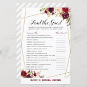 Vrijgezellenfeest van Bourgogne (Voorkant / Achterkant)