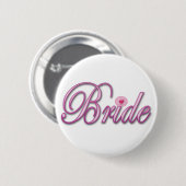 vrijgezellenfeest van bride bachelorette ronde button 5,7 cm (Voorkant /achterkant)