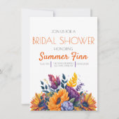 Vrijgezellenfeest van Bright Summer Sunflower uitn Kaart (Voorkant)