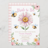 Vrijgezellenfeest van bruid tot bij: ze vond haar  kaart (Voorkant / Achterkant)