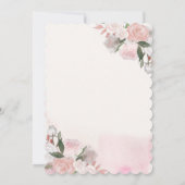 Vrijgezellenfeest van Brunch en Bubbel Glitter Win Kaart (Achterkant)