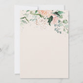 Vrijgezellenfeest van Brunch en Bubble Pink Kaart (Achterkant)