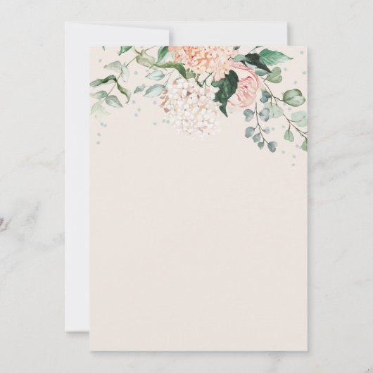 Vrijgezellenfeest van Brunch en Bubble Pink Kaart (Achterkant)