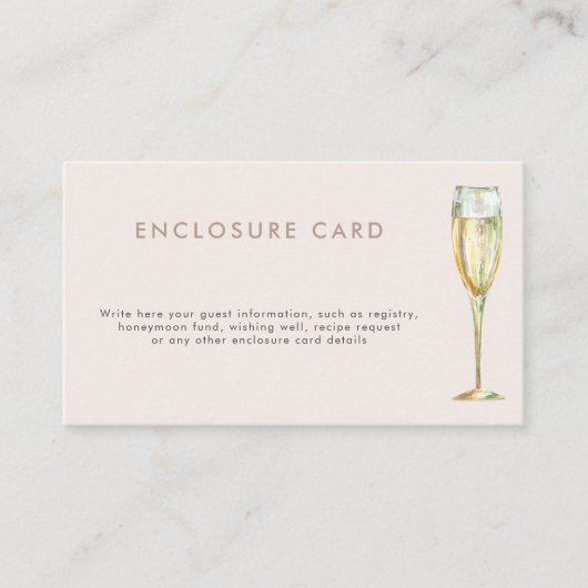 Vrijgezellenfeest van Brunch en bubbly champagne Informatiekaartje (Voorkant)