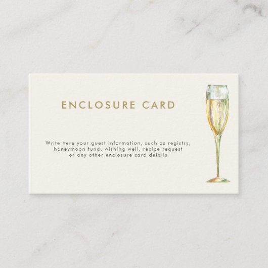 Vrijgezellenfeest van Brunch en bubbly champagne Informatiekaartje (Voorkant)