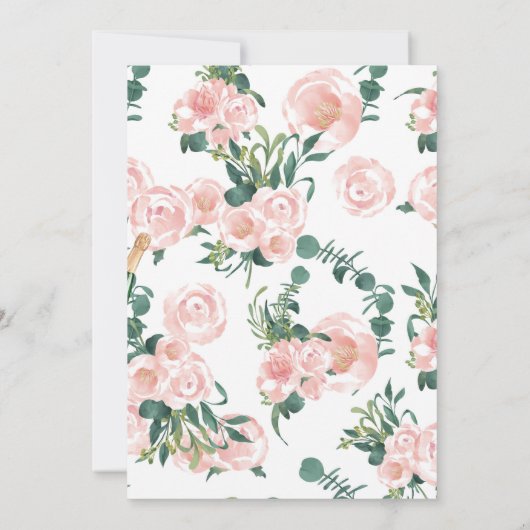 Vrijgezellenfeest van champagne en blokjes kaart (Achterkant)