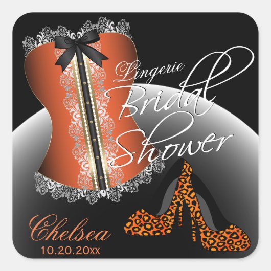 Vrijgezellenfeest van Classy Lingerie | SINAASAPPE Vierkante Sticker (Voorkant)