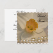 Vrijgezellenfeest van Daffodil en Pearls Kaart (Voorkant / Achterkant)