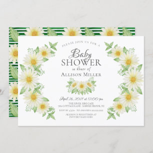 Vrijgezellenfeest van Daisy Floral, vers Kaart