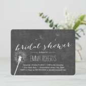  Vrijgezellenfeest van Dandelion Chalkboard Kaart (Staand voorkant)