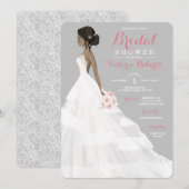 Vrijgezellenfeest van de Amerikaanse Bride Lace Go Kaart (Voorkant / Achterkant)