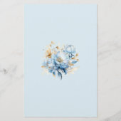 Vrijgezellenfeest van de begroting van de "Blauwe  Flyer (Achterkant)