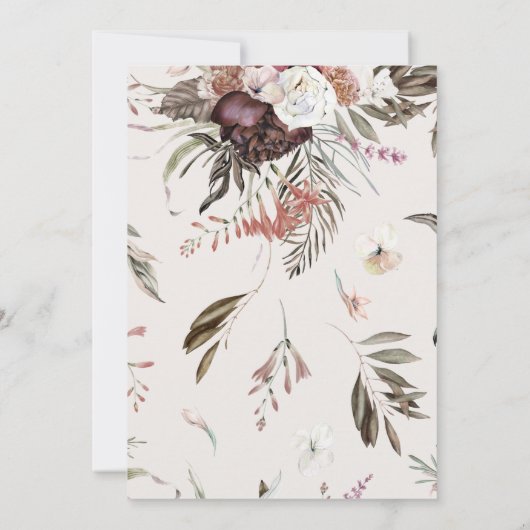 Vrijgezellenfeest van de bloemkool kaart (Achterkant)