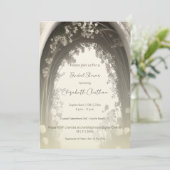 Vrijgezellenfeest van de Boho Botanical Arch Kaart (Staand voorkant)