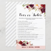 Vrijgezellenfeest van de Bourgogne (Voorkant / Achterkant)