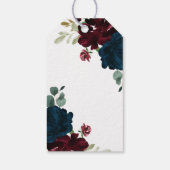 Vrijgezellenfeest van de Bourgogne en van de Navy  Cadeaulabel (Achterkant)