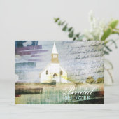 vrijgezellenfeest van de  deelstaat chapel in de k kaart (Staand voorkant)