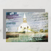 vrijgezellenfeest van de  deelstaat chapel in de k kaart (Voorkant / Achterkant)